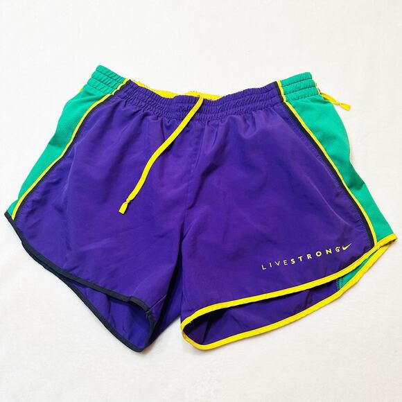 Nike Dri-Fit Livestrong Tempo 
Shorts sz M Purple Activewear shorts - Picture 1 of 6